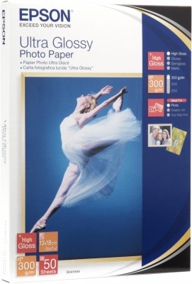 EPSON paper 13x18 - 300g/m2 - 50sheets - photo ultra glossy (C13S041944)