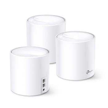 TP-Link Deco X60(3-pack) - AX5400 Meshový Wi-Fi 6 systém pro chytré domácnosti - HomeCare - (3-pack) (Deco X60(3-pack))