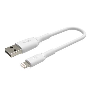 Belkin BOOST CHARGE™ Lightning/USB-A kabel, 15cm, bílý (CAA001bt0MWH)