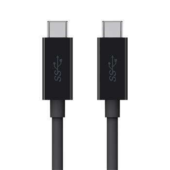 Belkin kabel USB-C na USB-C 3.1,100W, 2m, černý (F2CU049bt2M-BLK)