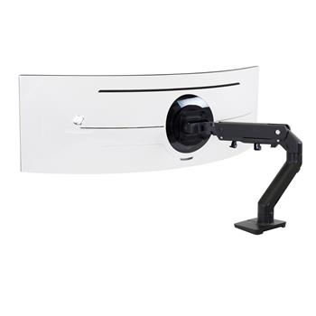 ERGOTRON HX Desk Monitor Arm with HD Pivot (matte black), stolní rameno pro zakřivené monitory až 49" černé (45-647-224)