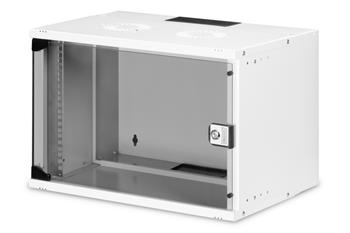 DIGITUS DN-49202 Nástěnná skříň 7U, SOHO PRO, nesmontovaná, 19", 370 x 540 x 400 mm, šedá (RAL 7035) (DN-49202)