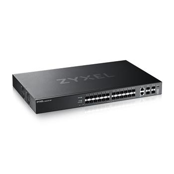 Zyxel XGS2220-30F, L3 Access Switch, 24x1G SFP, 2x10mG RJ45, 4x10G SFP+ Uplink, incl. 1 yr NebulaFlex Pro (XGS2220-30F-EU0101F)