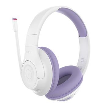 Belkin SOUNDFORM™ Inspire - Wireless Over-Ear Headset for Kids - dětská bezdrátová sluchátka, bílá/fialová (AUD006btLV)