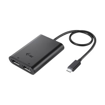 I-tec USB-C Dual 4K/60Hz (single 8K/30Hz) DP Video Adapter (C31DUAL4K60DP)