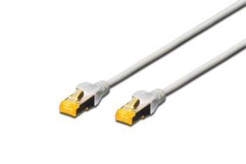 Digitus CAT 6A S-FTP patch cable, LSOH, Cu, AWG 26/7, Length 0.25m , color grey (DK-1644-A-0025)