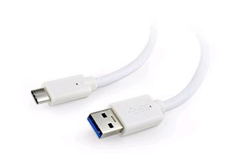 GEMBIRD CABLEXPERT Kabel USB 3.0 AM na Type-C kabel (AM/CM), 1,8m, bílý (CCP-USB3-AMCM-6-W)