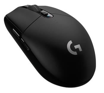 Logitech myš Gaming G305 optická 6 tlačítek 12000dpi - černá - bezdrátová (910-005282)