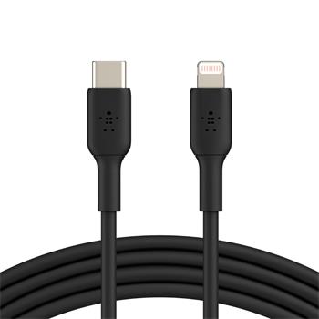 Belkin BOOST CHARGE™ Lightning/USB-C kabel, 2m, černý (CAA003bt2MBK)