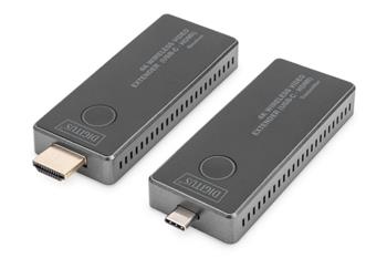 DIGITUS DS-55324 4K Wireless Video Extender Set, 30 m (USB-C - HDMI) (DS-55324)