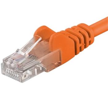 PremiumCord Patch kabel UTP RJ45-RJ45 level 5e 5m oranžová (sputp050E)