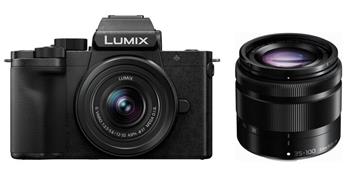 Panasonic Lumix DC-G100DWEGK + Vario 12-32 mm f/3,5-5,6 ASPH. Mega O.I.S. černý + Vario 45-150 mm f/4,0-5,6 ASPH černý (DC-G100DWEGK)