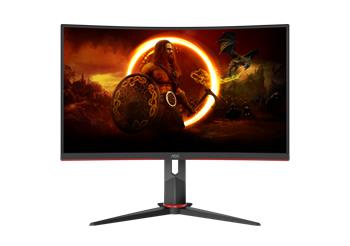 AOC LCD herní C27G2Z3 27" zakřivený VA/1920x1080@280Hz/0,5ms/300cd/2xHDMI/DP/HAS/VESA (C27G2Z3/BK)