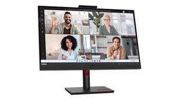 Lenovo LCD T27hv-30 27" IPS/16:9/2560×1440/1000:1/6ms/HDMI/DP/USB-C/4x USB/RJ45/VESA/Lift/Pivot/Tilt/Webcam/Tiny suppor (63D6UAT3EU)