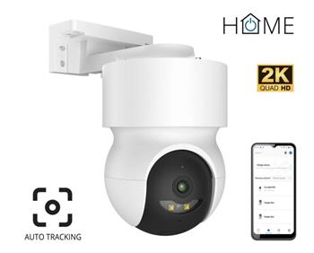 iGET HOME Camera CS8 White - bezdrátová venkovní 2K kamera, Auto tracking, krytí IP65, zvuk (75020822)