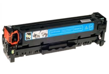 Kompatibilní toner HP CF541A (CF541X) azurová, čip, 100% nový (HP 203X), 2500 stran