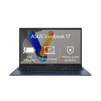 ASUS Vivobook 17 - i3-1315U/8GB/512GB SSD/17,3"/FHD/IPS/2y PUR/Win 11 Home/modrá (X1704VA-AU402W)