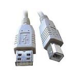Kabel C-TECH USB A-B 3m 2.0, černý