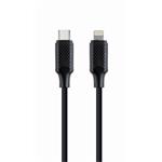 Kabel CABLEXPERT USB 2.0 Type-C na Ligtning (CM/8pinM), 1,5m, datový, černý