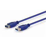 Kabel GEMBIRD USB A-A 3m 3.0 prodlužovací,
