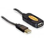 Kabel prodlužovací USB, 5m, aktivní, napájení z USB (max 5 zasebou = 25m)