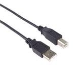 Kabel USB A-B (k tiskárně), černý, 1,8m