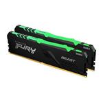 KINGSTON 32GB 3200MHz DDR4 CL16 DIMM (Kit of 2) FURY Beast RGB