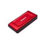 Kingston Flash SSD 2TB XS1000 External USB-C 3.2 Gen 2x2 Portable Solid State Drive RED