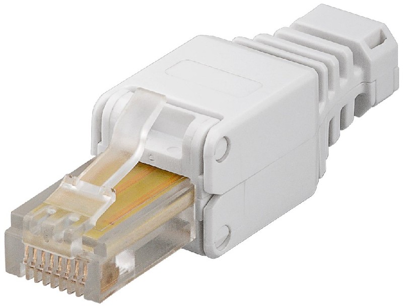 Konektor RJ45 8pinů Cat5e - Montáž Bez Nástroje | NC Computers S.r.o.