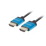 LANBERG HDMI M / M 2.0 kabel 1,8m 4K černý, slim 