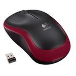 Logitech myš Wireless Mouse M185 Red