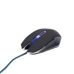Myš Gembird MUSG-001-B, HERNÍ, optická, modro-černá, 2400DPI, USB