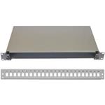 Opticord 19" Optická vana 12xSC šedá