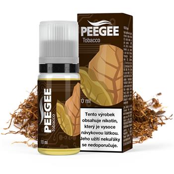 PEEGEE - Čistý tabák (Tobacco) 12mg (s kolkem, včetně spotřební daně)