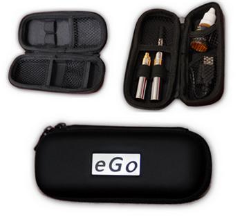 Plastové pouzdro k elektronické cigaretě (pro eGo-T, classic, platinium, atd.) černé