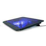 Podstavec pod notebook Gembird NBS-1F15-03, pro notebooky do 15.6", 125m větrák, LED, černý