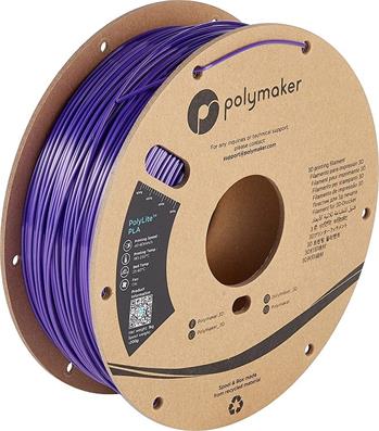 Polymaker PolyLite Silk PLA Purple, fialová, 1,75mm, 1000g