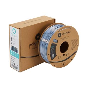 Polymaker PolyLite Silk PLA Silver, stříbrná, 1,75mm, 1000g