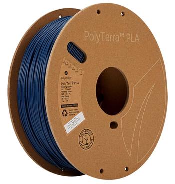 Polymaker PolyTerra PLA Army Blue 1,75mm 1kg, vojenská modrá