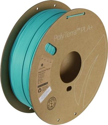 Polymaker PolyTerra PLA+ Teal, modrozelená, 1,75mm, 1kg