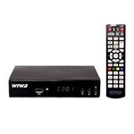 Použité: Set-TopBox WIWA H.265 MAXX, DVB-T2, H.265 HEVC, SCART, LAN
