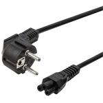 PremiumCord Kabel síťový 230V k notebooku 2m, trojlístek "Mickey Mouse"