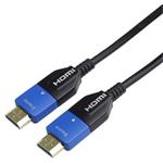 PremiumCord Ultra High Speed HDMI 2.1 Optical Fiber AOC Cable 8K@60Hz, 10m gold