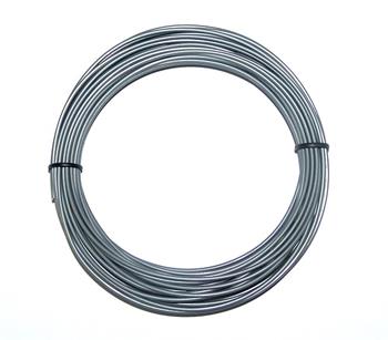 Pro3D tisková struna ABS, 1,75mm, stříbrná - METRÁŽ - cena za 1m ( ABS filament silver )