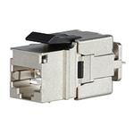 Solarix Keystone Solarix CAT6A STP RJ45 černý pro kleště