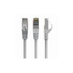 Stíněný FTP patch kabel CAT6, 2m, šedý
