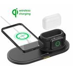 SWISSTEN WIRELESS NABÍJEČKA 3v1 ČERNÁ