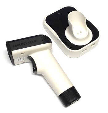 Yumite YT-4050 new, bezdrátová, s dobíjecí stanicí, 2,4Ghz + USB, přečte 1D i 2D kódy