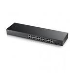 ZyXEL GS1900-24, 24-port GbE L2 Smart Switch, rackmount, fanless